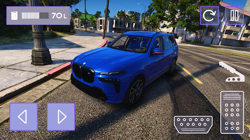 Screenshot Driving BMW X7: Car Simulator