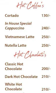 Hav Coffee menu 4