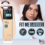 Kem Nền Kiềm Dầu, Cho Lớp Nền Mịn Lì Tự Nhiên Maybelline Fit Me Matte Poreless Foundation Spf22 30Ml