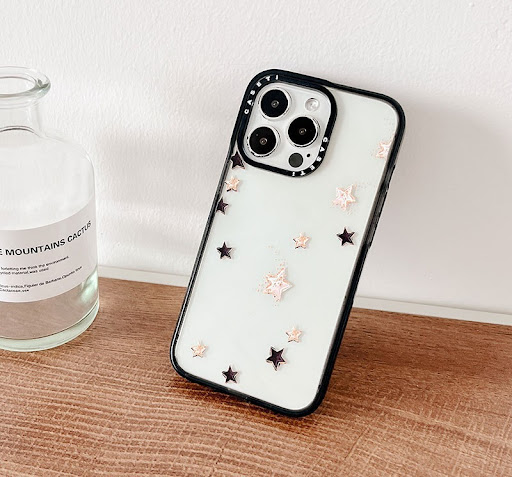 Title 4, Simple Doodle Lucky Star Phone Case Acrylic Har...