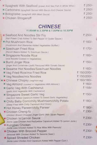 Hotel Durene menu 8