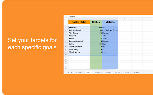 Goals Tracker