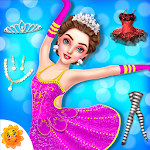 Cover Image of Tải xuống Beautiful Ballerina Girl Salon Stylish Dressup 1.0.2 APK