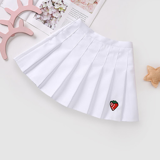 White Safety Pants Skirt