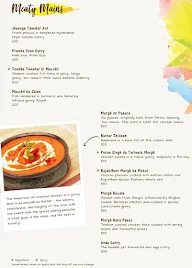 The Yellow Chilli menu 7