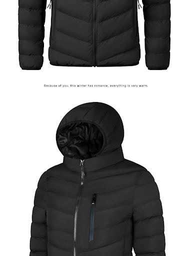 Title 5, New Hooded Plush and Thick Multi Pocket Mens C...