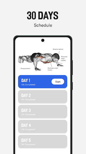 Screenshot Home Workout - Fitness Plan