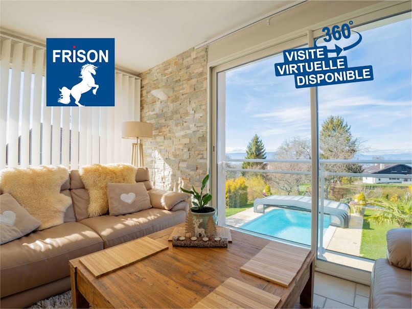 Vente villa 8 pièces 220 m² à Larringes (74500), 769 000 €