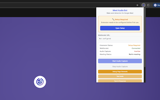 Meet Audio Wakeword Bot screenshot 1