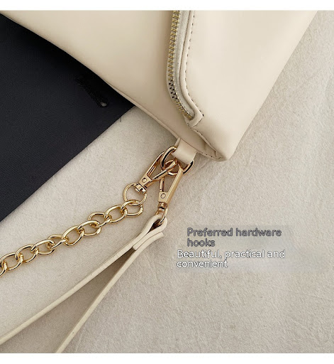 Title 4, New Womens Chain One Shoulder Zipper Bag – Sty...