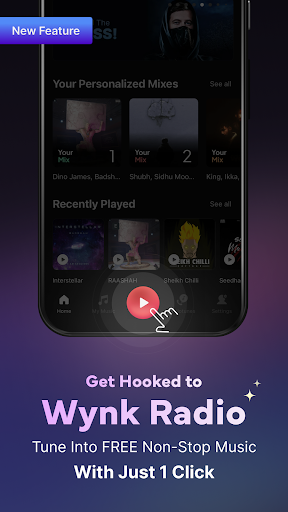 Screenshot Wynk Music: MP3, Song, Podcast