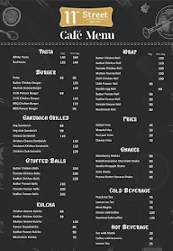 11th Street Bistro menu 1