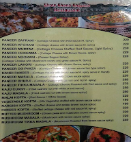 Khana Khajana Family Restaurant menu 6