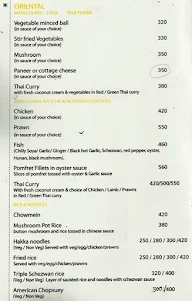 Cafe Couloir - Hotel Bawa International menu 3