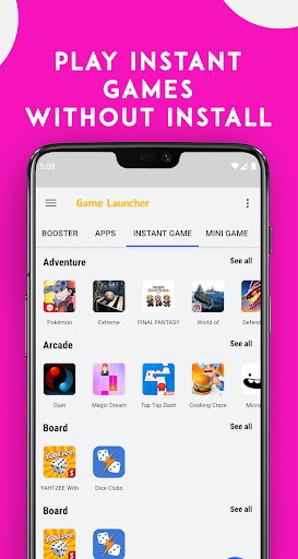 Screenshot Game Launcher for Pro Gamers