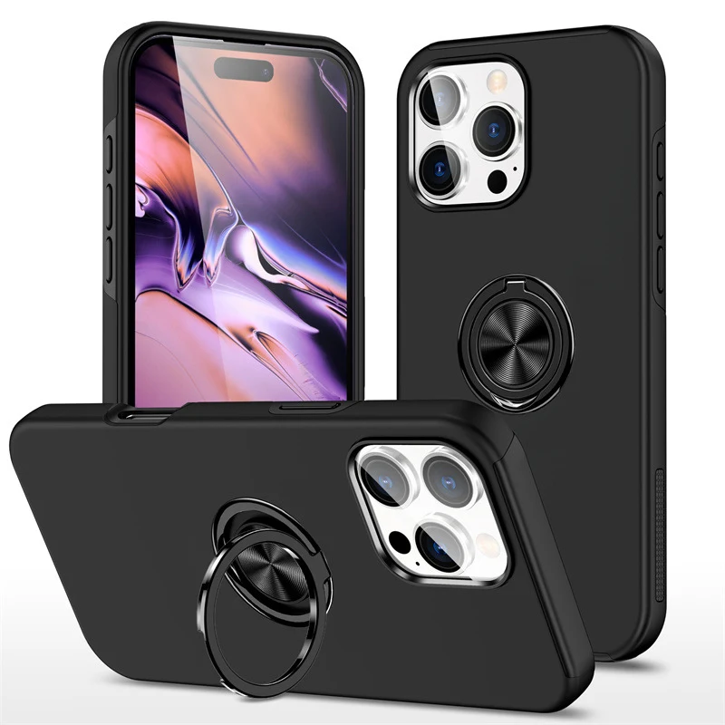 Title 12, Ring Bracket Drop-resistant Phone Case Secure y...