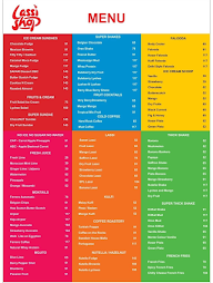 Lassi Shop menu 4