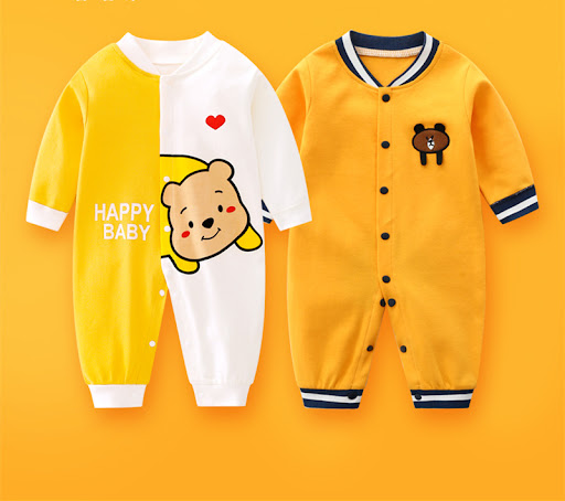 Title 31, Newborn Baby Summer Romper, 2-Piece Set, Long-S...