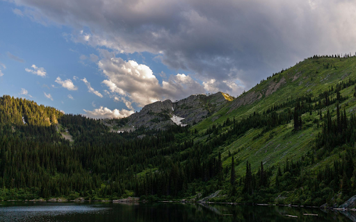 sunset mountains and forests Preview 1
