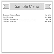 Irani Bro's Shawarma menu 1