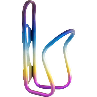 Silca Sicuro Titanium Water Bottle Cage - Rainbow Anodized