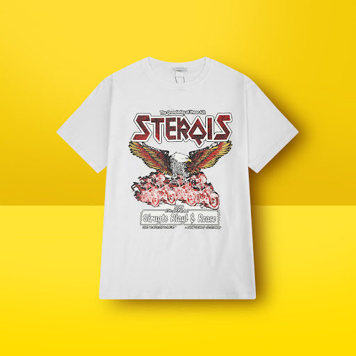 Title 5, American Retro Oversize Mens And Womens Lette...
