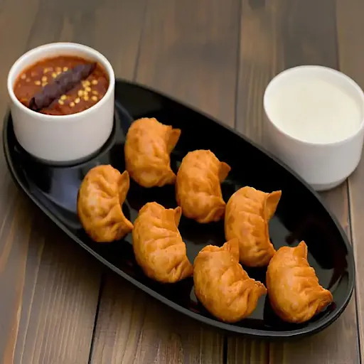 Veg Cheese Fried Momos