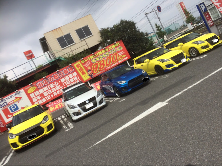 スイフトスポーツのSAB大宮・熱中症に気をつけて!!・ドライブ・レースクィーンに関するカスタム事例の投稿画像1枚目