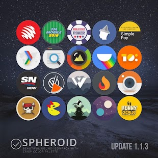  Spheroid Icon: miniatura de captura de pantalla  