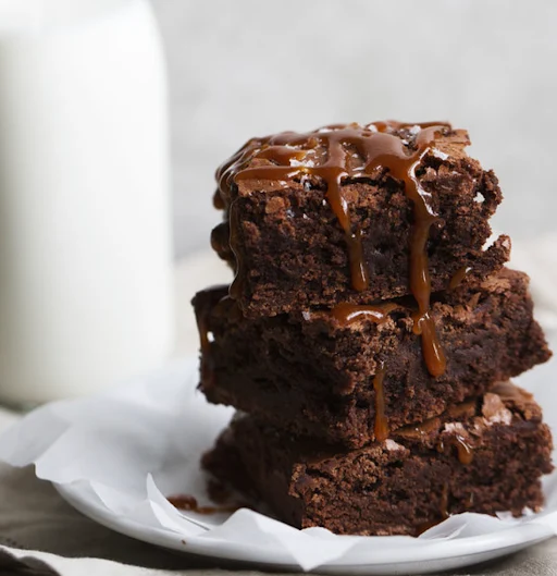 Chocolate Brownie In A Jar From Mum's Kitchen."