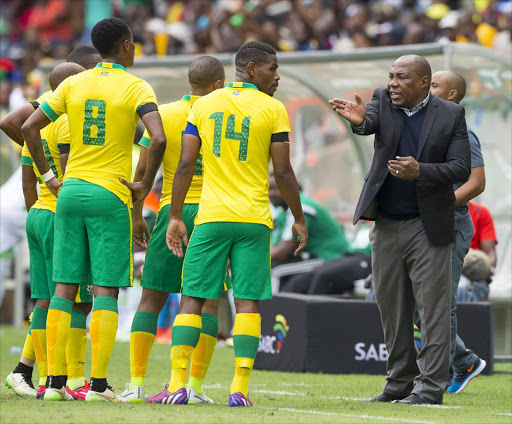 Ephraim Mashaba during the International Friendly match between South Africa and Nigeria at Mbombela Stadium on Sunday. Picture credits: Gallo Images