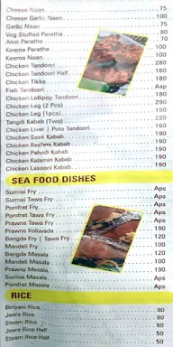 Prasad menu 2