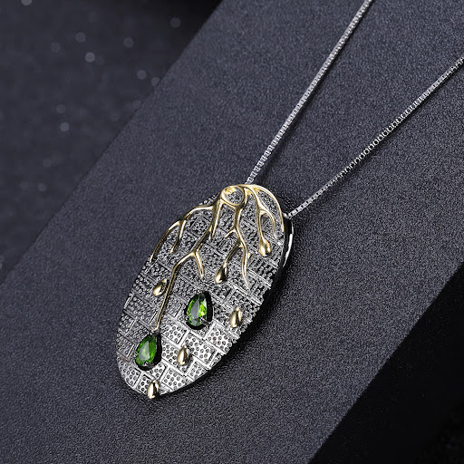 Title 7, High-Grade S925 Sterling Silver Natural Amethys...