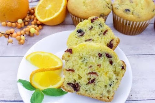 Jumbo Cranberry Citrus Muffins