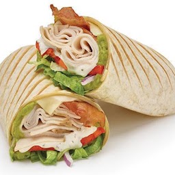 Turkey, Bacon & Guac Wrap (Large)