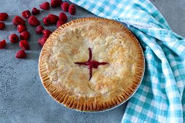 Fresh Raspberry Pie