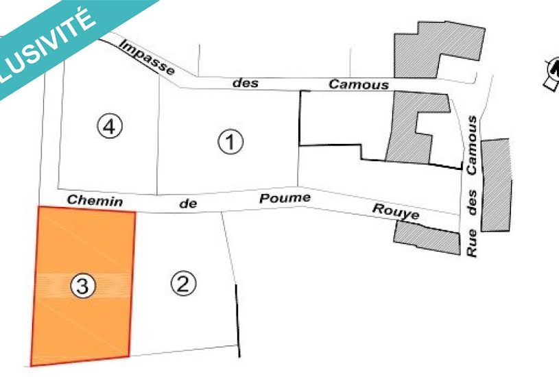  Vente Terrain à bâtir - 1 075m² à Navarrenx (64190) 