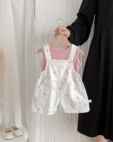 Western Style baby tweedelige set, - 3