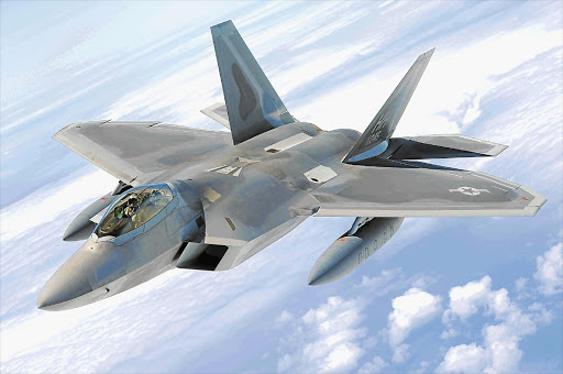 An F-22 Raptor