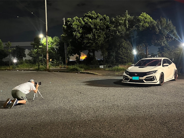 シビックタイプRのカメ活・俺の車が1番かっこいい・ちいかわ・残暑厳しい・夜景に関するカスタム事例の投稿画像15枚目