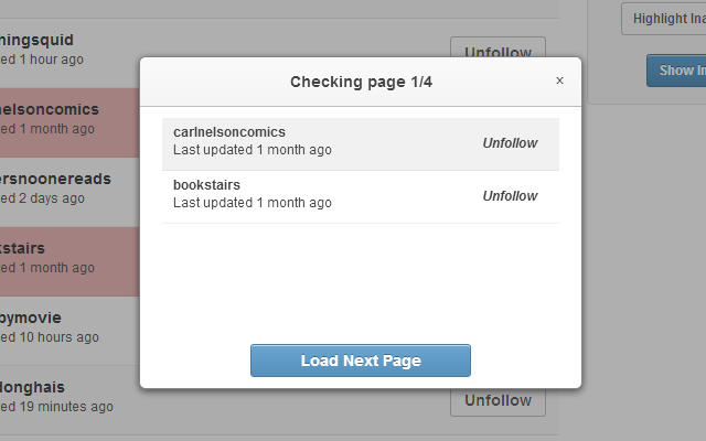 Tumblr Inactivity Checker Preview image 2