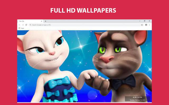 Talking Angela Wallpapers and New Tab