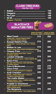 BlackJack menu 4