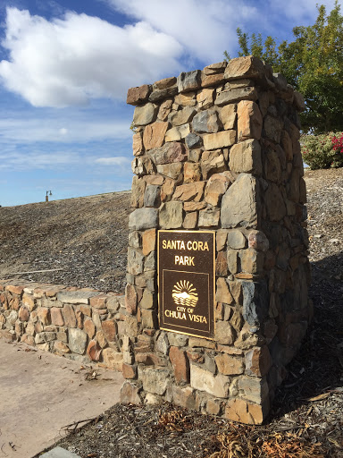 Santa Cora Park Trailhead Plaque