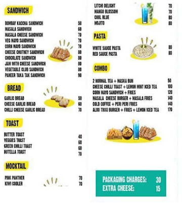 Tealogy menu 