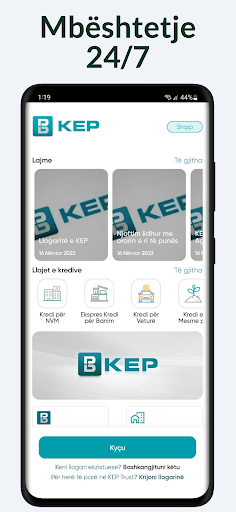Screenshot KEP Trust