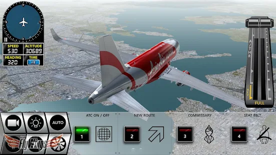  ‪Flight Simulator X 2016 Air HD‬‏- صورة مصغَّرة للقطة شاشة  