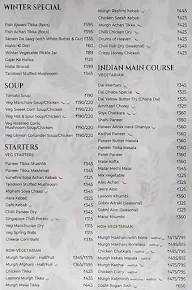 Dana Choga menu 1