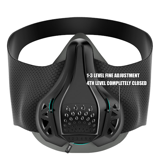 Title 2, Six-gear Oxygen Control Sports Training Headgear