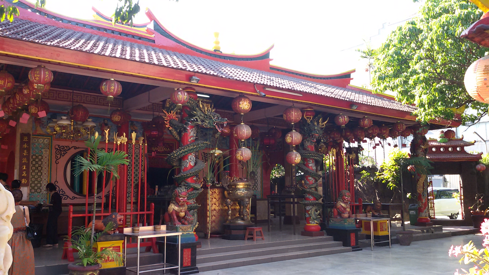 Vihara Dharmayana Temple in Kuta, Bali